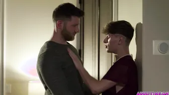Coming out the closet and fucks right away