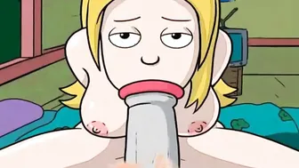 Teen and milf blowjob hentai