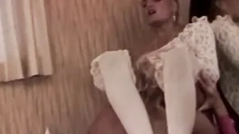 Dykes cum hard when they finger fuck and toy their assholes 2