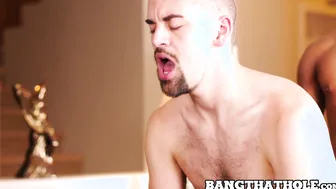 Hottie Josh Stone eaten out and barebacked by latino stud