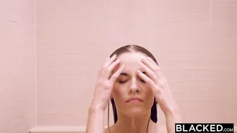 BLACKED Blonde hottie wants her yoga instructors huge BBC