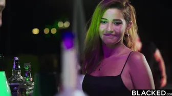 BLACKED Young Eurobabe gets her fill of BBC on vacay