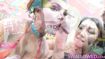 Tag Team porn video – Tongue Twisters With Jade And Jessica 3