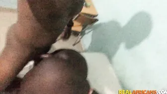 Curvy African BBW Fucked In Hospital by Doctor And CUM COVERED
