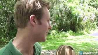 Robyn and Carmella kiss and touch before they both gotten banged by a hung stud inside a 3 way.