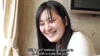 Real Japanese amateur removes all clothing and all makeup