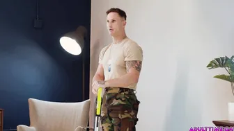 Cut porn video – Army guys Jeremiah Cruze vs Blain OConnor