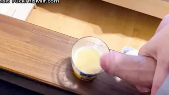 Cum In AGlass Of Juice Step Sister Swallowed And Wanted More