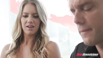 Candice Uses Her Best Assets For The Job