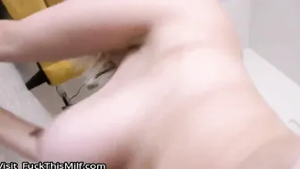 Young Chubby Siri blonde with Big Boobs in Bikini Fuck and Facial 3
