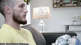 Euro Stepmom Craves Stepson’s Big Dick - Valentina Belluci 2