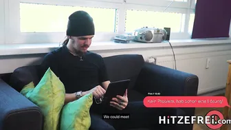 Hot Online Date In The Car