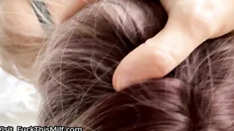 Hot MILF slut whined in pleasure as she jumped on my cock.