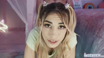 Delilah Shows Off Her Pink 2