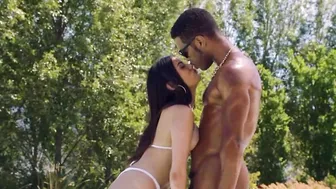 Penelope Cross gets fucked by the black guy in different positions 7
