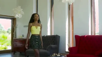 Romy Indy gets banged by the black dude outdoors 5