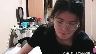 Girl without Underwear in T-shirt and Stockings Wanted Sex 2