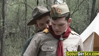 Today porn video – On the menu today we have two scout boys
