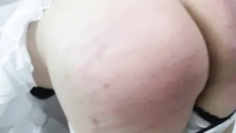 Caning my wife Megan to tears