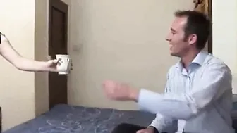 Big busted student from Liverpool gets pounded