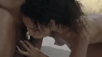 Romy Indy gets banged by the black dude outdoors 7