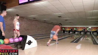 Attractive blonde Mira loves to be smashed by two fat boners