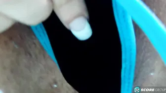 Busty Blonde MILF Teases in Lingerie Before Stripping Down to Reveal Perfect Body