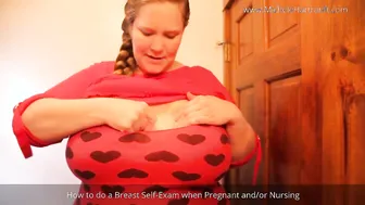 Michele pulls out her huge fat titties and talks about