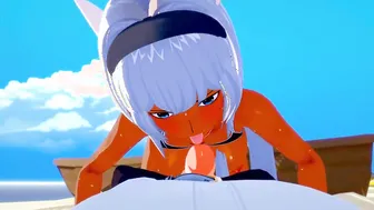 Fate/Grand Order: CUTIE HARD SEX with Caenis on the Beach (3D Cartoon)