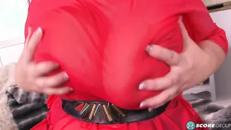 Lady Inside Red.