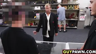 Straight dude blows and gets ass pounded by kinky studs