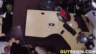 Stunning hunk ass stretched in hardcore spitroast threesome 2