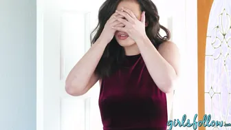 Dyke duo April and Mary eat their pussies and scissor