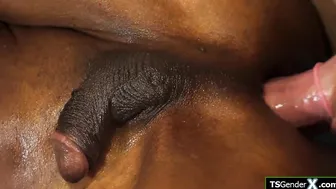Trans interracial bareback compilation