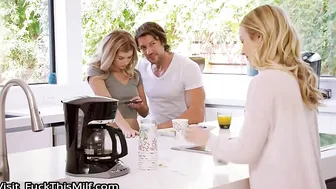 Two lovely blondies get ASSFUCKED by one stud (Arya Fae Karla Kush) 7