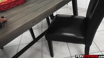 Great sex gift by perverted stepson