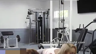 MILFs at the GYM are HOT 5
