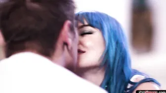 Busty babe licked and fucked ifo friends