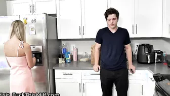 Blonde Teases Big Dick Stepbro and Seduces Him To Fuck Her 4