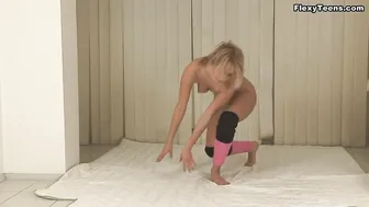 Shy yet gifted Anna Prohorenko masters gymnastics