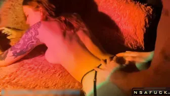 BENT OVER AND FUCKED HARD ON THE COUCH