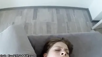 Brother saw how stepsister masturbate and decides to help 2