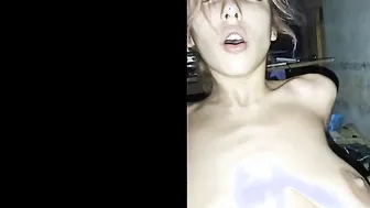 Gigantic female cumshot after cumming inside my best friend 2