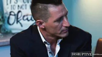 Therapist Jax Thirio widens uncut patient Drew Dixons gaping hole with fist