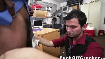 Tight ass cracker destroyed with big black cock