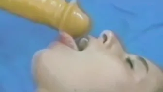 Big breasted amateur bimbo toyed by her perverted friend
