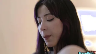 Stepsister Goth Charlotte Cheats On Boyfriend  Sucks On Brothers Big Dick