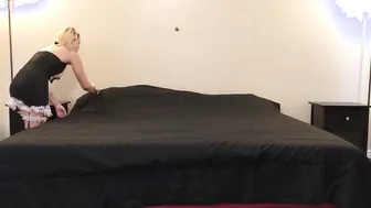 My little Maid found a Sex Toy while Cleaning so I Filled her