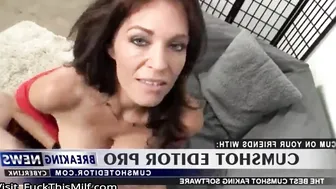 Hot Brunette MILF Fucking Her Boyfriend 3