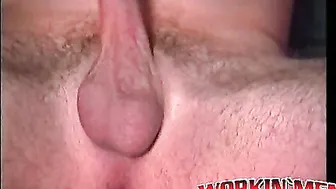 Horny guy cant get enough of himself when he is alone
